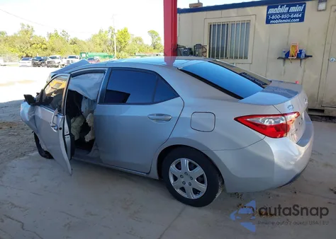 2014 Toyota Corolla L из США, поврежденный, VIN 2T1BURHE3EC167614